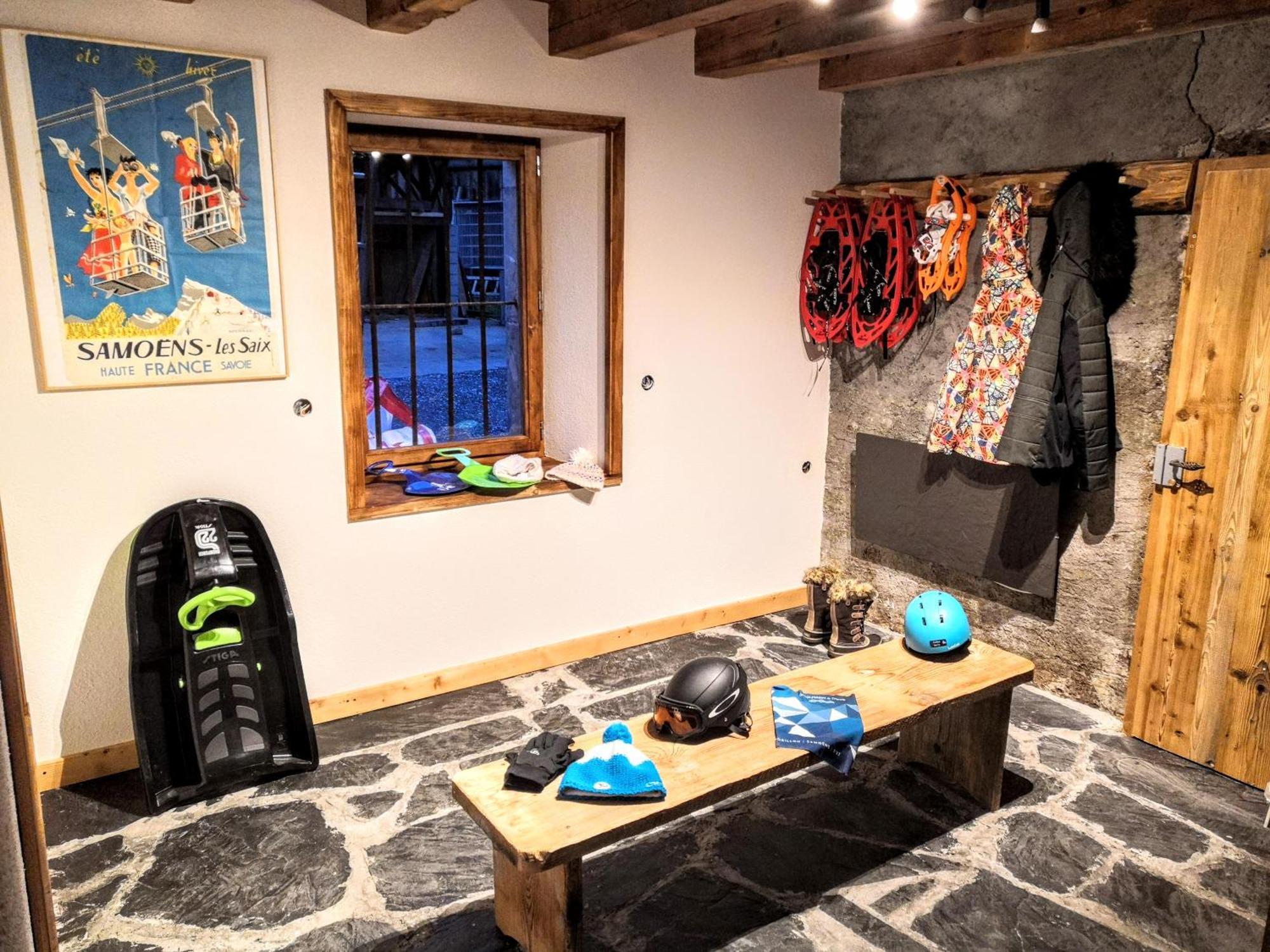 Chez Leon, Jacuzzi Et Sauna Des Le 1Er Septembre 2025 Samoëns Exterior foto