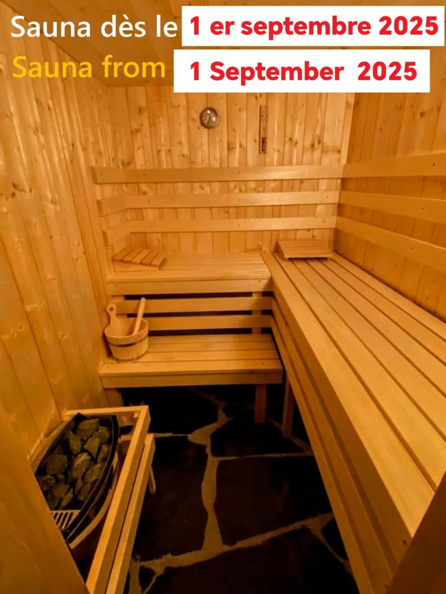 Chez Leon, Jacuzzi Et Sauna Des Le 1Er Septembre 2025 Samoëns Exterior foto